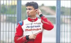  ??  ?? DEBUT. Wehrlein se estrenó en la Fórmula E este fin de semana.