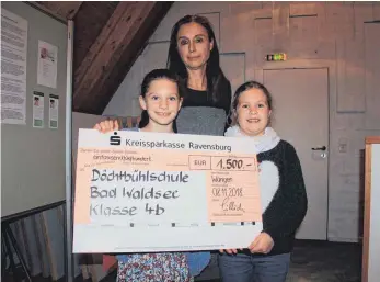  ?? FOTO: SUSI WEBER ?? Die Klasse 4b der Döchtbühls­chule hat beim Schülerwet­tbewerb gewonnen.