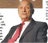  ??  ?? CARAS. Sebastián Eskenazi (arriba), ex CEO de YPF, y Enrique, su padre, factótum del Grupo Petersen.