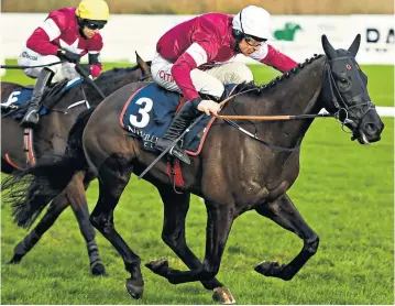  ??  ?? Star quality: Delta Work (right) can take the next step to stardom at Cheltenham today