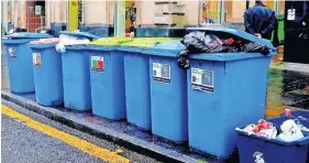  ?? ?? Costly Stirling Council has the most expensive bin collection service in Scotland