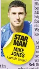  ??  ?? STAR MAN MIKE JONES Carlisle United