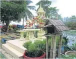  ??  ?? ‘The Shrine of Metta’ has been put in place for students to pray and wish others well.