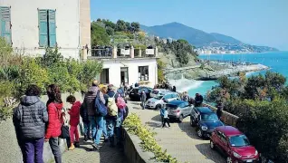  ??  ?? L’apertura
Le Colonie bergamasch­e erano chiuse da anni e sono state riaperte per due giorni dal Fai: nel week end ci sono stati 3.500 visitatori