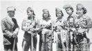  ?? ?? Участницы гражданско­й войны Испании (фото из архива) в