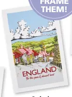  ??  ?? England “For this green & pleasant land”