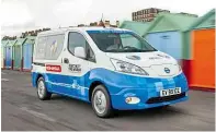  ??  ?? THE VAN THAT CAN
It’s an e-NV200, but not as we know it. Its 124-mile range is unaffected by the independen­t Energy Roam system