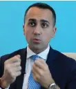  ?? ?? The EU’s special envoy to the Gulf region, Luigi Di Maio