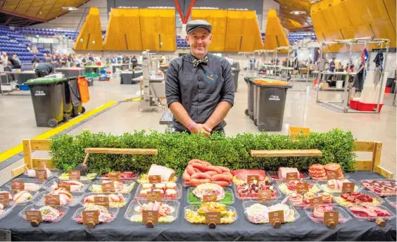  ?? Photos / Supplied ?? New World Rototuna’s Brad Gillespie has a bit of experience competing in butcher’s challenges.