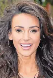  ??  ?? In the mix...Michelle Keegan