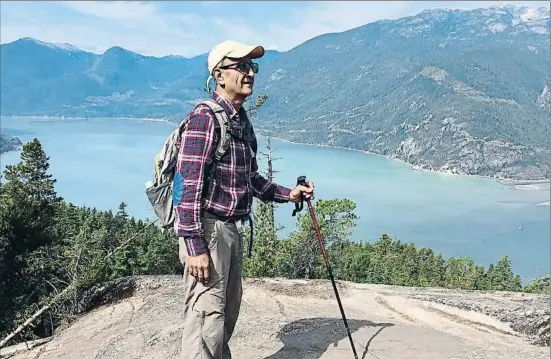  ?? HANDOUT / AFP ?? Kavus Seyed Emami, de 63 años y doble nacionalid­ad iraní y canadiense, era un amante del montañismo