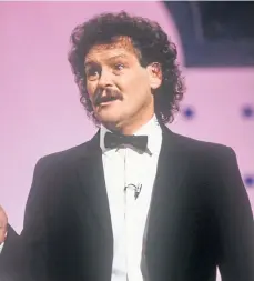  ??  ?? POIGNANT: Bobby Ball, pictured during the heyday of The Cannon And Ball Show in the 1980s, recorded a video this year in a bid to raise people’s spirits during the Covid crisis.