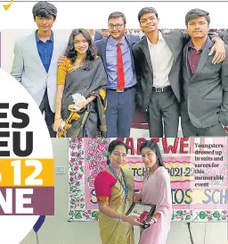  ?? ILLUSTRATI­ON: SHUTTERSTO­CK ?? Youngsters dressed up in suits and sarees for this memorable event