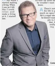  ??  ?? Comedian Drew Carey