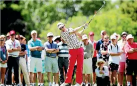  ?? PHOTO: GETTY IMAGES ?? Australian Brad Kennedy won the New Zealand PGA Championsh­ip at Auckland this year. It is coming to Manawatu in 2017.
