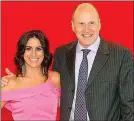  ??  ?? show: Lucy Kennedy and Ivan Yates