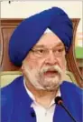  ??  ?? Hardeep Singh Puri Civil Aviation Minister Government of India