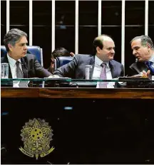  ?? Geraldo Magela/Agência Senado ?? Debate no plenário do Senado sobre difusão de notícias falsas