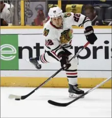  ?? SANFORD MYERS, GETTY IMAGES ?? With the Blackhawks, Tootoo sees his role as “being a character guy and being a good teammate for the young guys.”