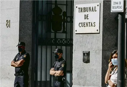  ?? DANI DUCH ?? El Tribunal no se pronunció inicialmen­te ante el aval y decidió esperar a la decisión de la Abogacía