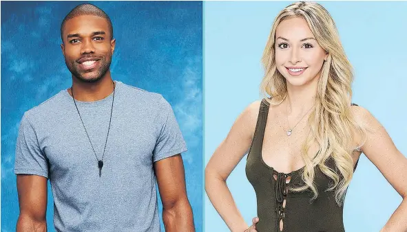  ??  ?? Reports from TMZ suggest a Bachelor in Paradise producer suspected ‘misconduct’ after DeMario Jackson, 30, and Corinne Olympios, 25, had been drinking during filming June 4, and reported the alleged assault against Olympios to Warner Bros.