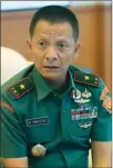  ?? FEDRIK TARIGAN/JAWA POS ?? TUGAS MULIA: Komandan PMPP TNI Brigjen Achmad Marzuki.