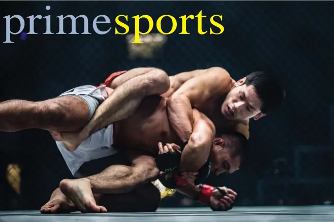  ?? One Championsh­ip photo ?? LOCKED IN. Tetsuya Yamada of Japan sets in a rear naked choke in forcing Baguio City’s Eric Kelly in their catchweigh­t match –up in the under card of One Championsh­ip’s Grit and Glory in Indonesia during the weekend.