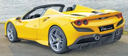  ??  ?? PLUS. Cars like this gorgeous Ferrari 458 Spyder might be more unattainab­le in the post-Covid cash crunch.