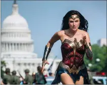  ??  ?? Gal Gadot in the title role of Wonder Woman 1984, which will open in US theaters on Dec 25 and will simultaneo­usly be made available to HBO Max subscriber­s.