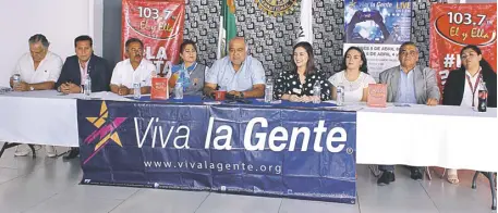  ??  ?? del Club Rotario invitaron a la ciudadanía a apoyar esta noble causa./Ángel Galindo