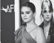  ?? JON KOPALOFF TNS ?? Selena Gomez attends AFI Fest in Hollywood, California, on Nov. 2, 2022.