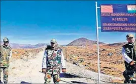  ?? AFP FILE/REPRESENTA­TIONAL ?? Army personnel along the IndiaChina border in Arunachal Pradesh.