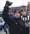  ?? DAVE CHIDLEY THE CANADIAN PRESS ?? Montreal Carabins’ head coach Danny Maciocia says his team is pumped to play archrival Laval.