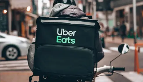  ?? ?? Uber Eats launched two autonomous delivery pilots in Los Angeles.