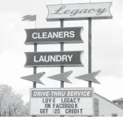  ?? [PHOTO BY DOUG HOKE, THE OKLAHOMAN] ?? The owner of Legacy Cleaners plans to turn property around his business into upscale shops and housing.