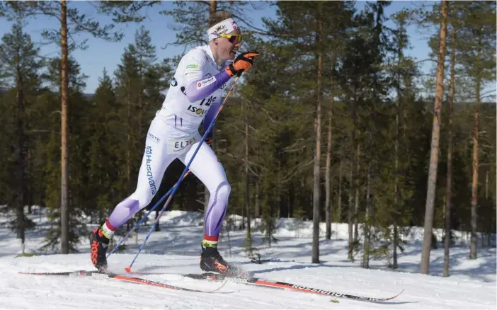  ?? FOTO: LEHTIKUVA/VESA MOILANEN ?? Iivo Niskanen siktar på att försvara sitt VM-guld på 15 km i Seefeld.