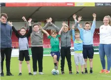  ??  ?? This year’s Sligo Rovers summer camp saw over 900 children participat­e. Pic: Carl Brennan.