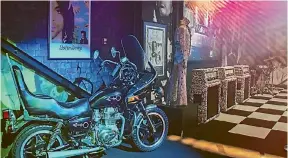  ?? AP ?? Prince had many custom bikes at his home including the famous one from Purple Rain.