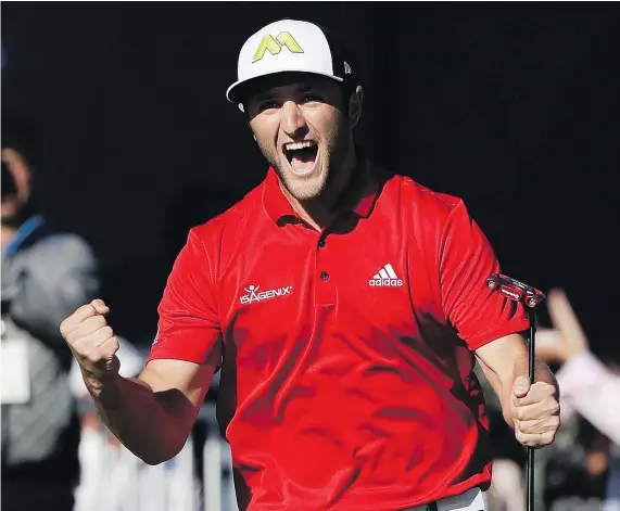  ?? — THE ASSOCIATED PRESS FILES ?? Jon Rahm’s victory Sunday at the Farmers Insurance Open at Torrey Pines in San Diego offered another sign a younger, deeper generation of golfers is taking over the PGA Tour. Eight of this season’s 11 winners were in their 20s.