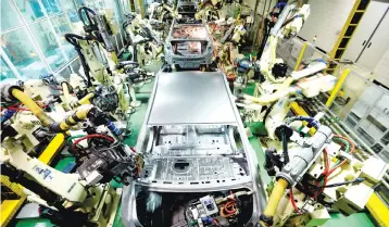  ??  ?? Malaysia’s Manufactur­ing PMI fell to a record low in June, just two months after signalling growth in April, due to sharper falls in output and new work, which were the main factors behind the sector’s plight.