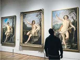  ?? Lonllto Otero herranz /Museo del Prado ?? Tres visiones de un adolescent­e San Juan Bautista de Guido Reni