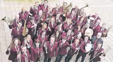  ?? FOTO: STADTORCHE­STER ?? Die Mitglieder des Stadtorche­sters Korschenbr­oich freuen sich schon auf die Jubiläumsk­onzerte Mitte Oktober.