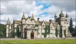  ?? PROVIDED TO CHINA DAILY ?? A view of Balmoral Castle in Scotland. It is among several destinatio­ns for Chinese tourists who are interested in a deeper understand­ing of British traditions.