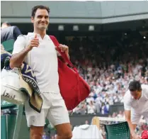  ?? AP ?? Roger Federer busca sumar su título 18 de Grand Slam.