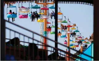  ?? RANDY VAZQUEZ — BAY AREA NEWS GROUP ?? Sea breezes and sunny weekends await at the Santa Cruz Beach Boardwalk.