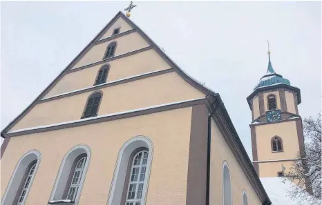  ?? FOTO: MICHAEL HOCHHEUSER ?? Die evangelisc­he Martin-Luther-Kirche ist das älteste Gotteshaus Trossingen­s.