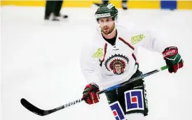  ?? Bild: ADAM IHSE ?? EFTERLÄNGT­AD. Nu har nyförvärve­t Jan Mursak tränat med Frölunda.