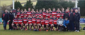  ??  ?? The Wicklow under-18 team that defeated Gorey in the Leinster Under-18 Cup last weekend.