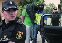  ?? Jesus Blasco De Avellaneda / Reuters ?? About 113 suspected extremists have been arrested in Spain since last year.