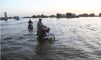  ?? Photograph: Nadeem Khawar/EPA ?? More than 33 million people in Pakistan have been affected by this year’s floods, according to the country’s climate change minister.